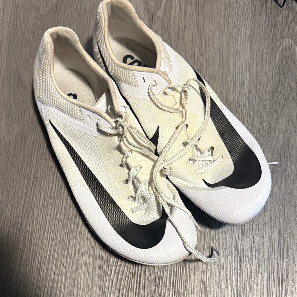 Nike track and field spikes